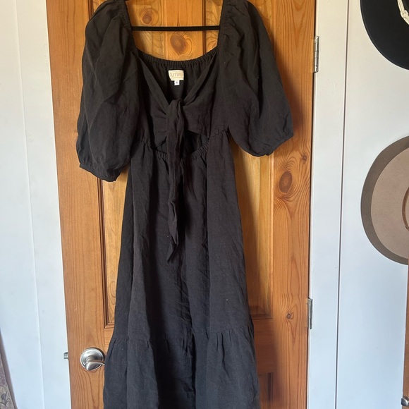 Arrai Dresses & Skirts - Organic Linen Cottagecore Midi Dress